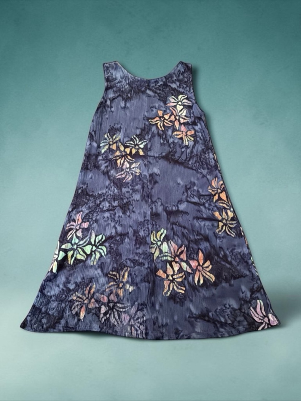 BOHO RAYON BEACH COVER-UP / VACATION DRESS *SMALL see details